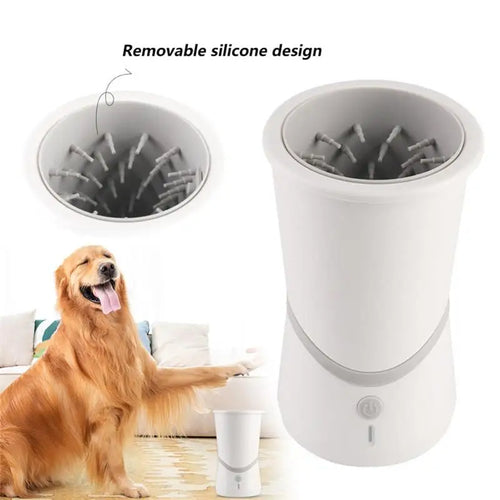 Portable paw cleaner cup for dogs